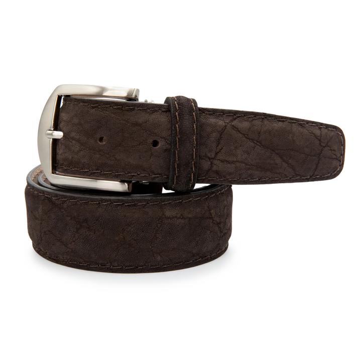 Licensed & Registered Suede Elephant - Chocolate