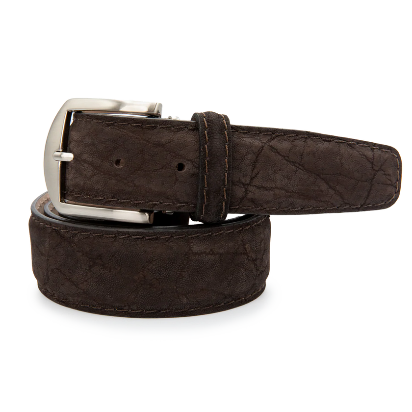 Licensed & Registered Suede Elephant - Chocolate