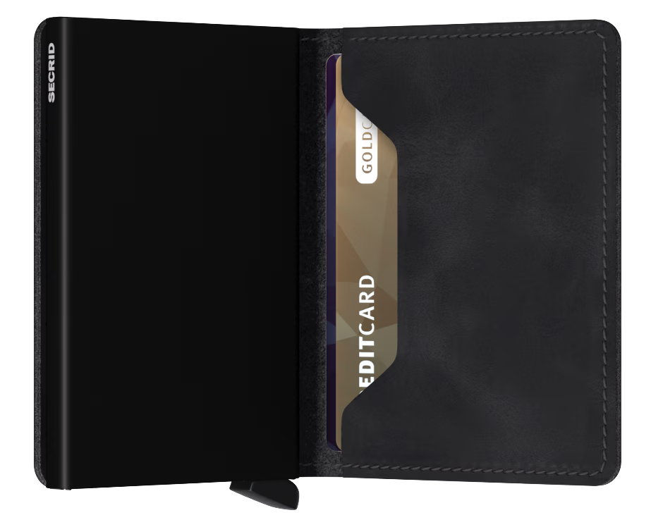 Slimwallet Vintage Black