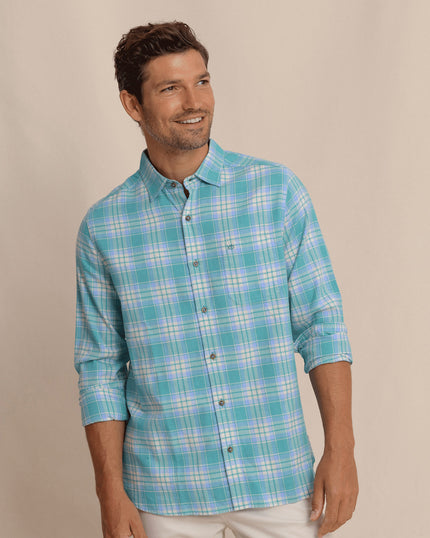 Heather Spruce Long Sleeve Shirt