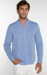 Button down rolled sleeve shirt
