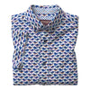 Boys Whale Print Button Down