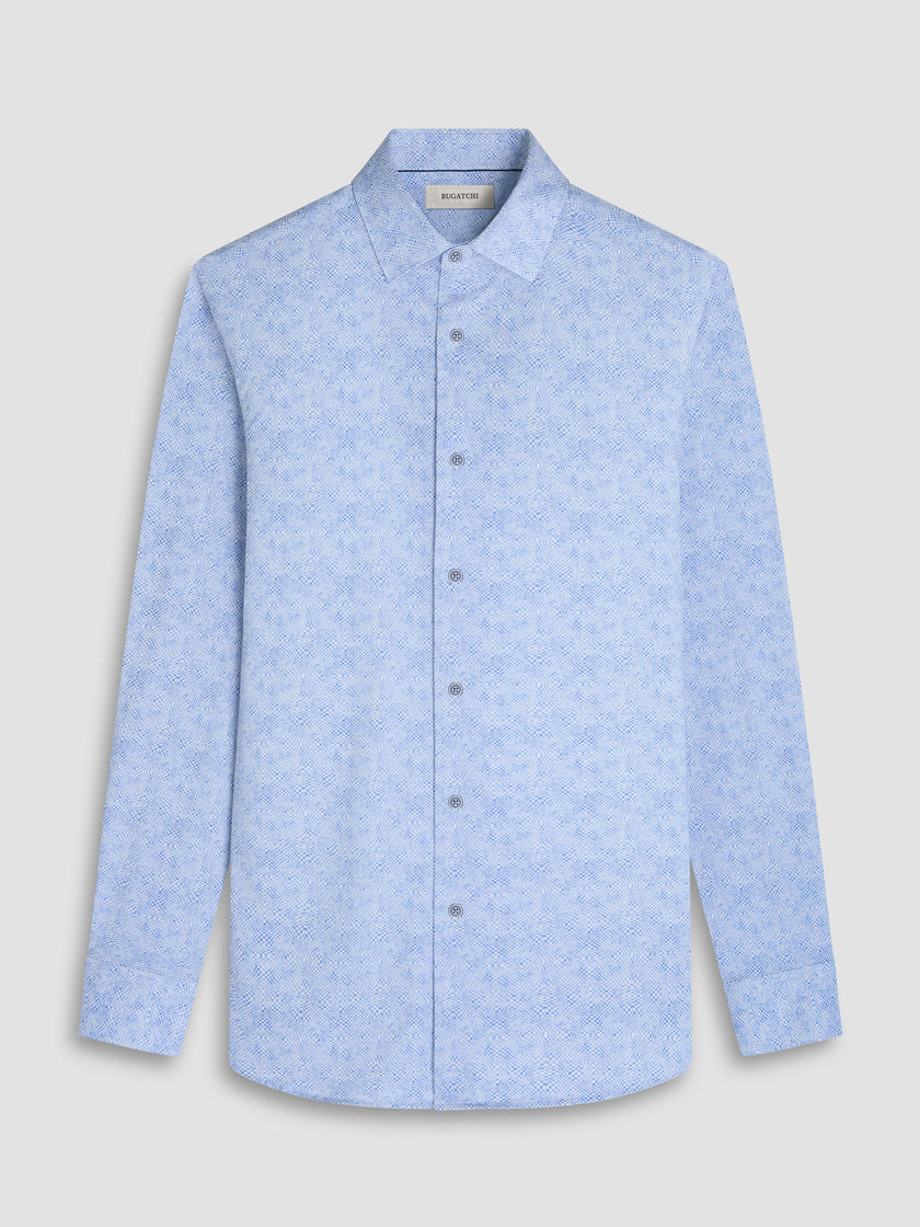 Ooohcotton Blue Long Sleeve Shirt