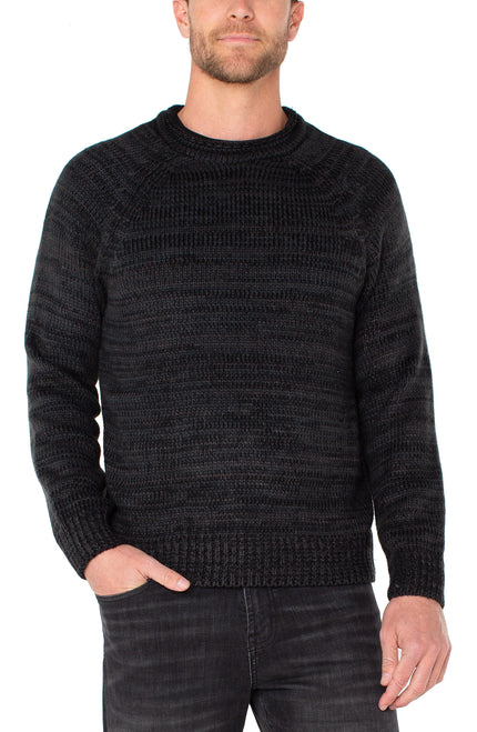 Roll Neck Raglan Sweater