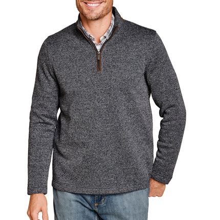 Marbled Quarter Zip
