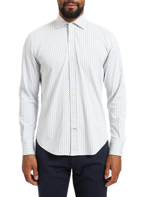 Ocean Dot Shirt White