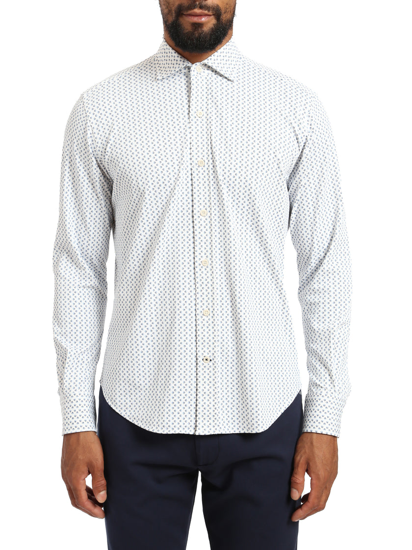 Ocean Dot Shirt White