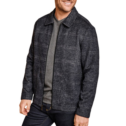 Wool Blend Shirt Jacket