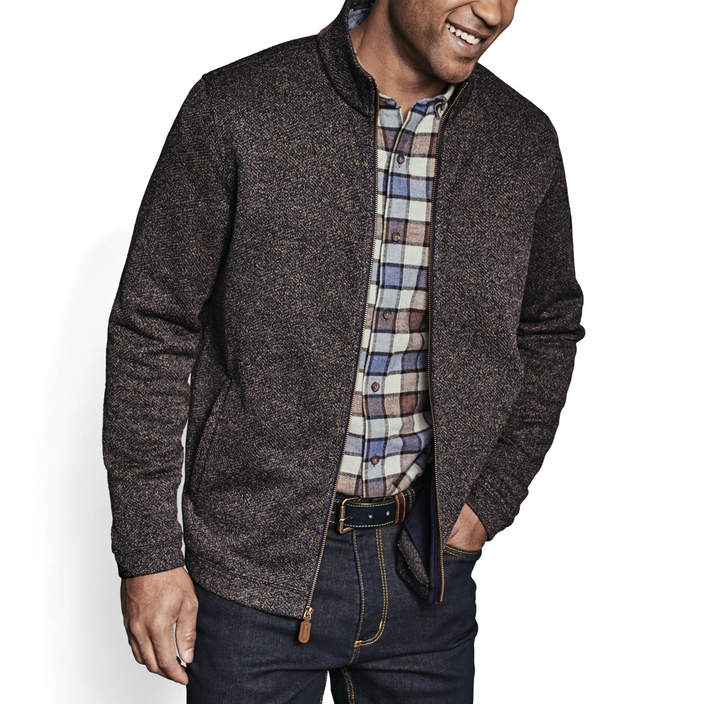 Marble Full Zip Jacket