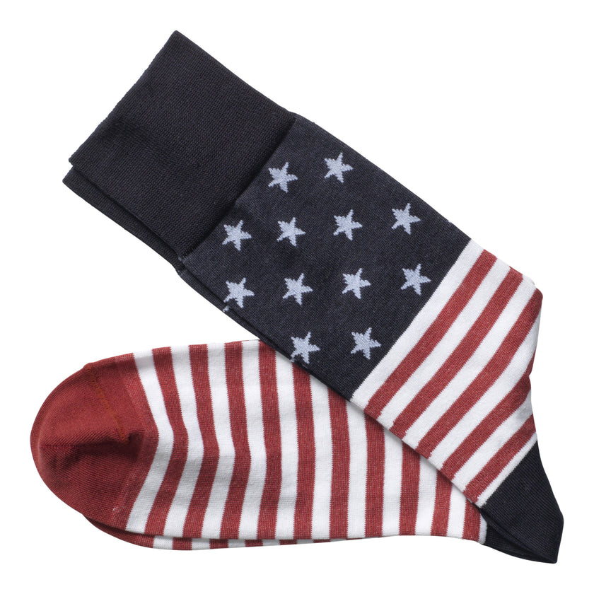 Star and Stripe Socks