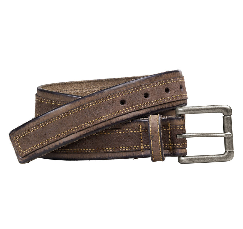 Suede Overlay Belt