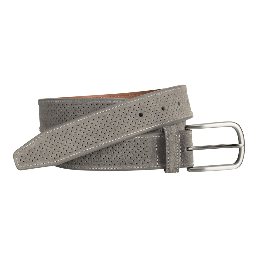 Perfed Suede Belt