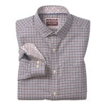 Tan Multi Mini Glen Plaid Shirt