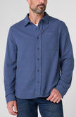 Slate Knit Button Up Shirt