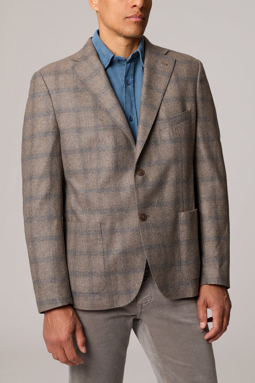 Matteo Checked Blazer