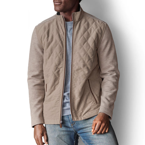 Quilted Full Zip Jacket