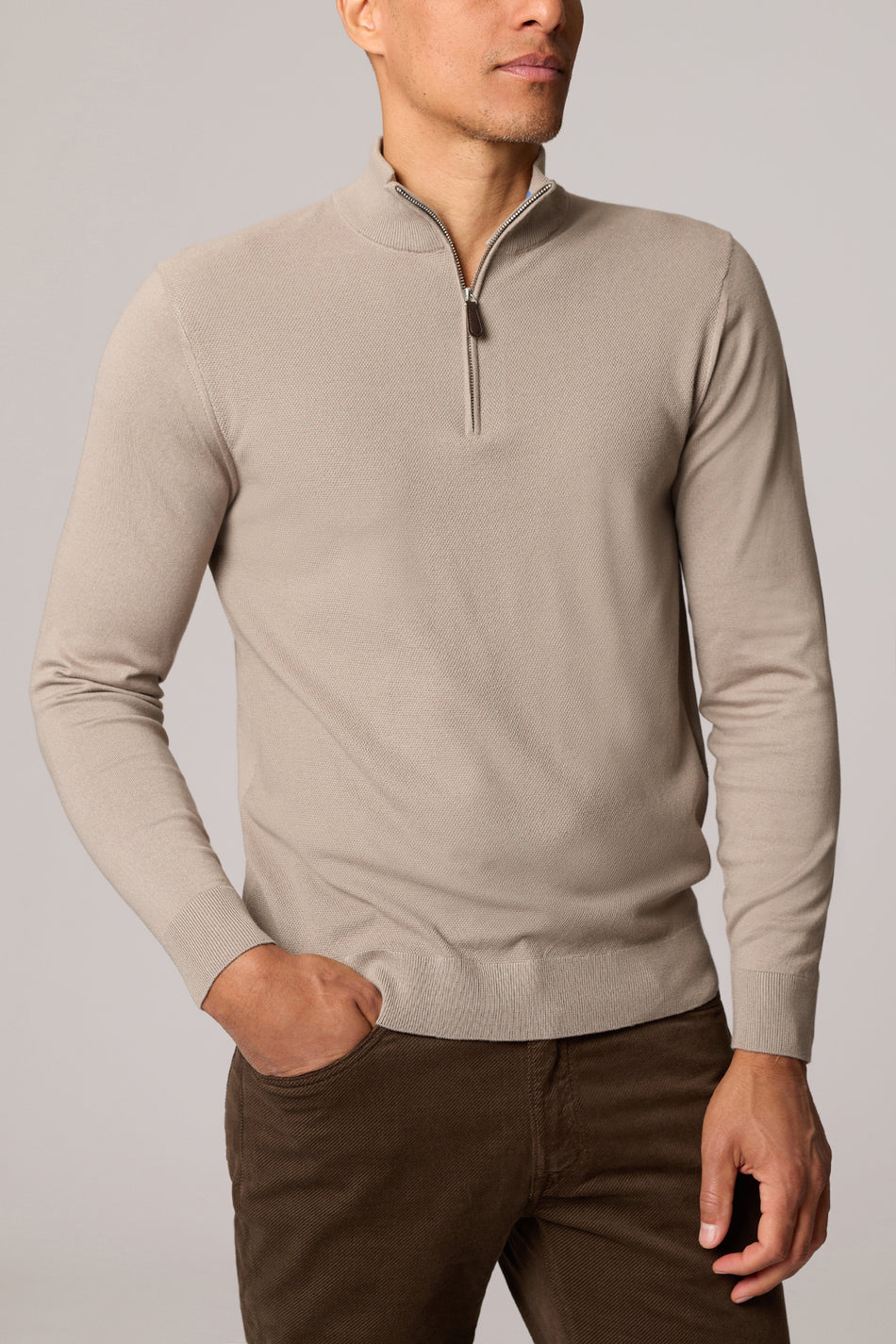 Textured Sweater Fallen Rock