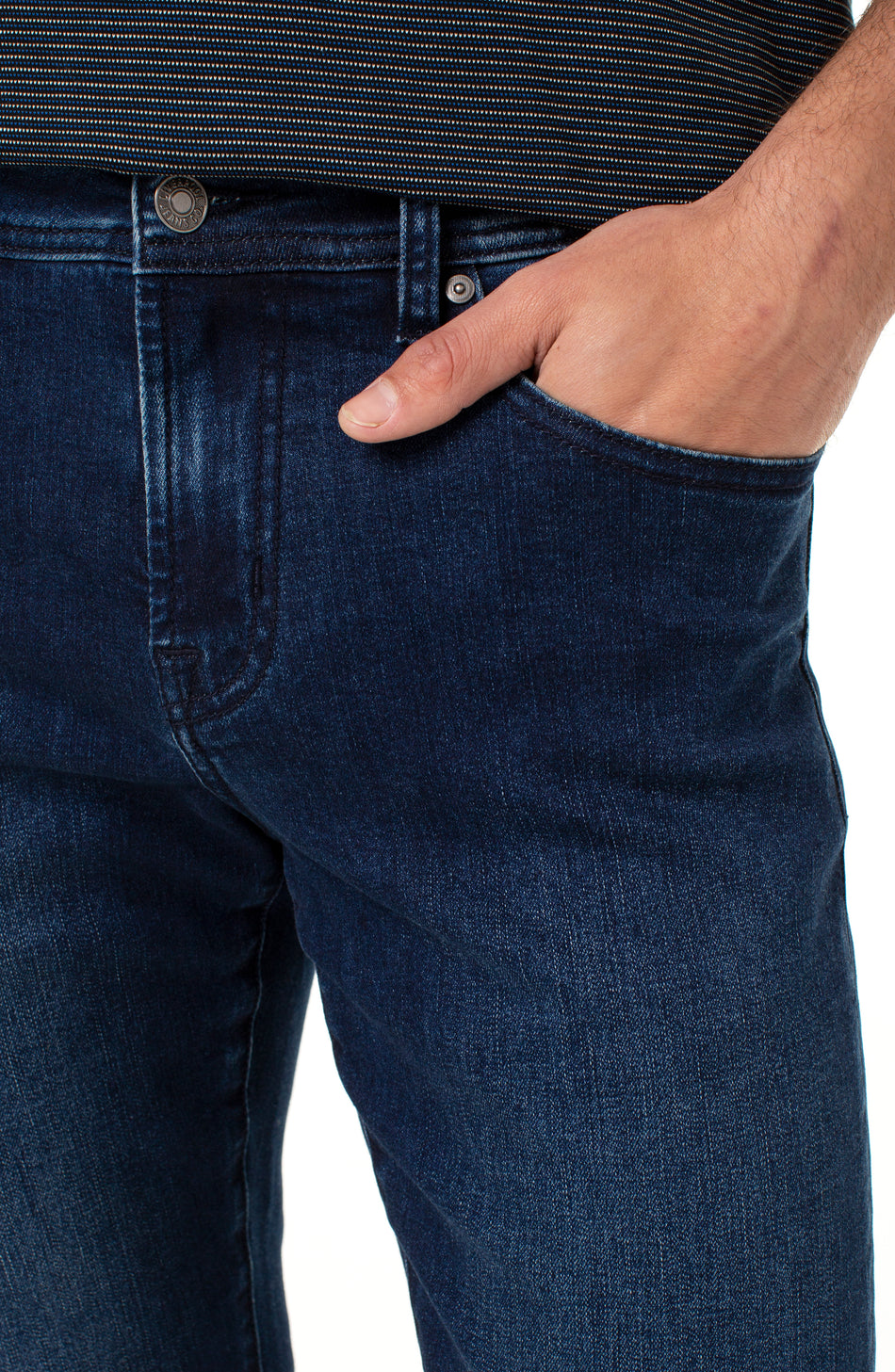 Kingston Modern Straight Denim - Oberon