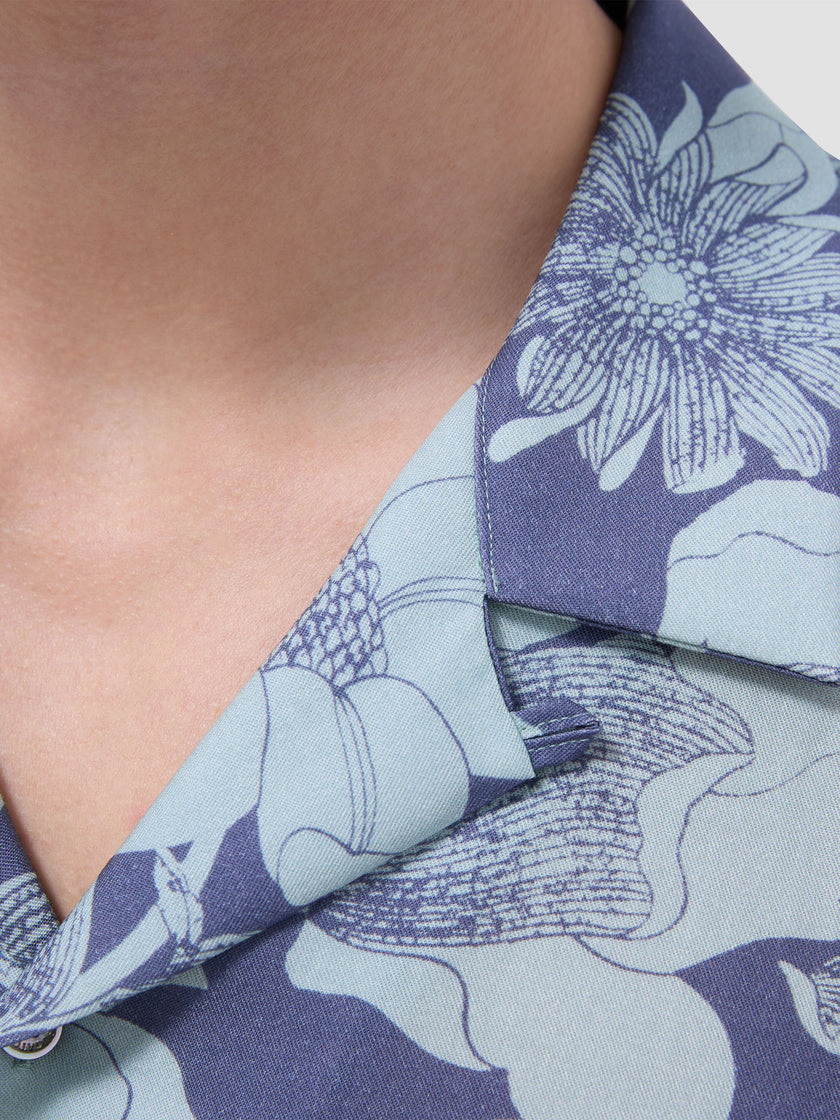 Mint Jackson Woven Camp Shirt