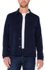Midnight Blue Open Front Shirt