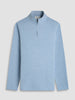 Knit Mock Neck Zip Quarter Zip