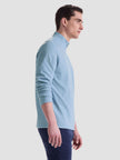 Knit Mock Neck Zip Quarter Zip