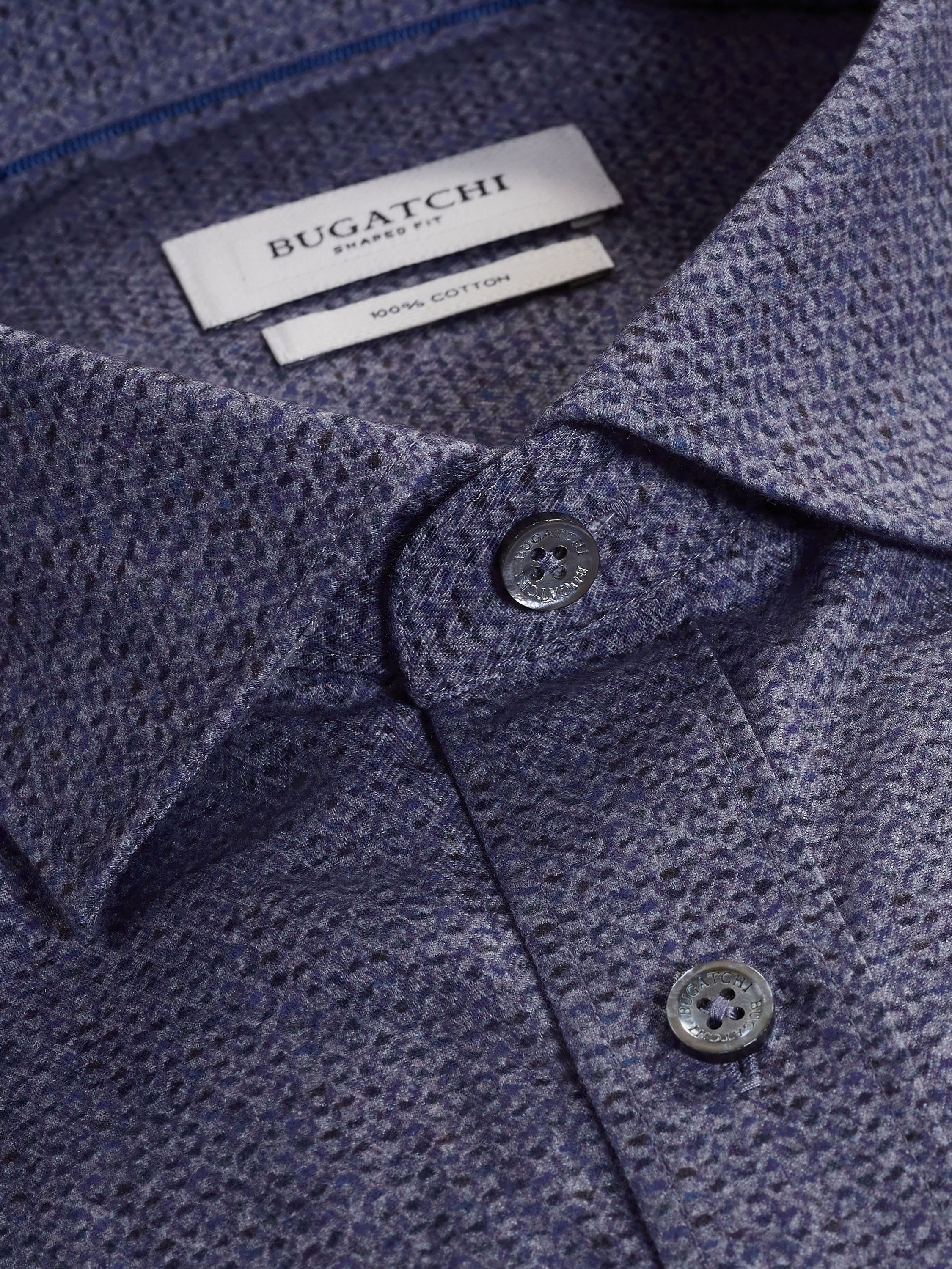 Amethyst Axel Woven Shaped Shirt