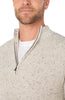 Donegal Ribbed 1/4 Zip Sweater