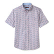 Flamingo Print Short Sleeve Shirt