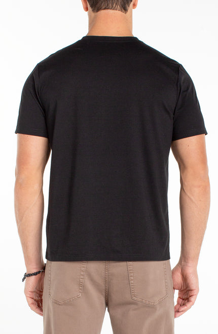 Black Crew Neck Tee