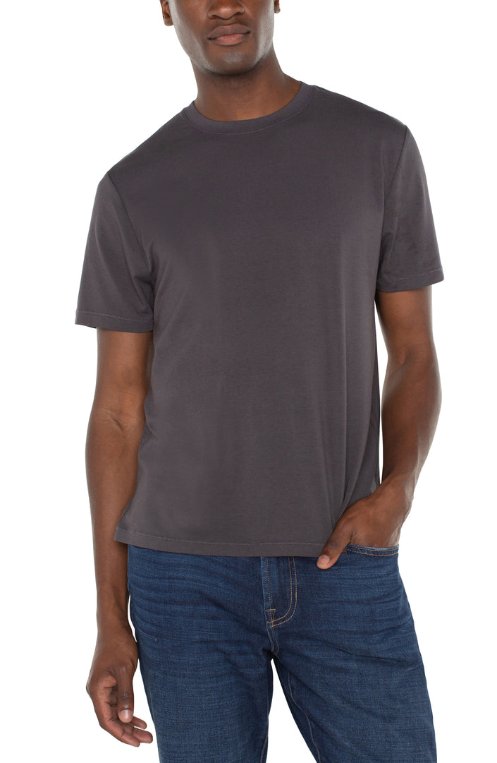 Black Crew Neck Tee
