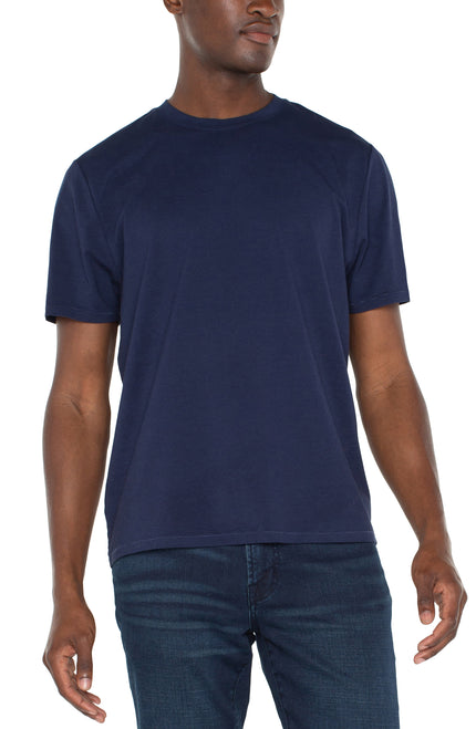 Black Crew Neck Tee