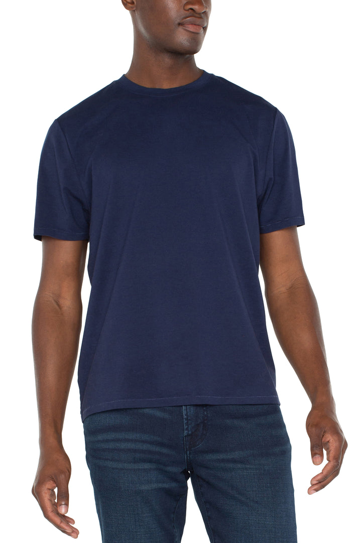 Black Crew Neck Tee