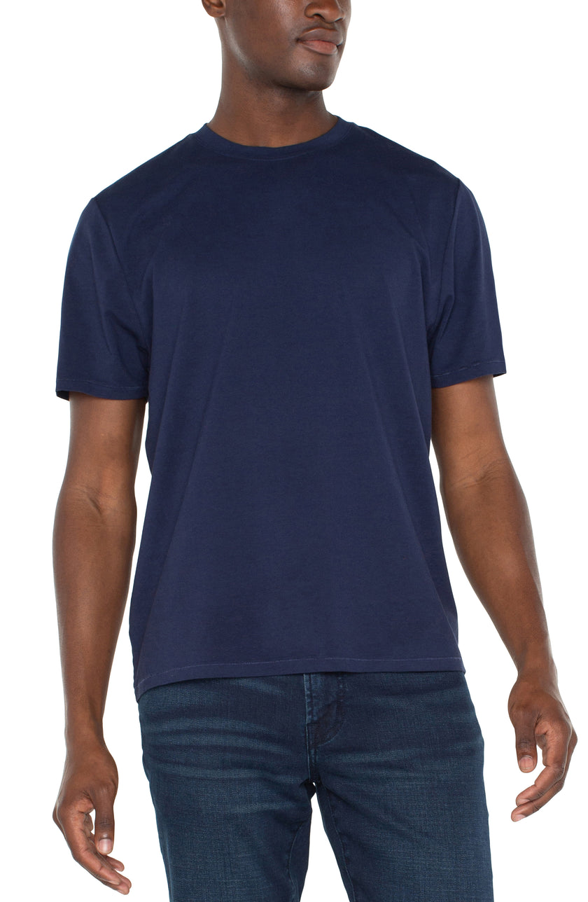Black Crew Neck Tee