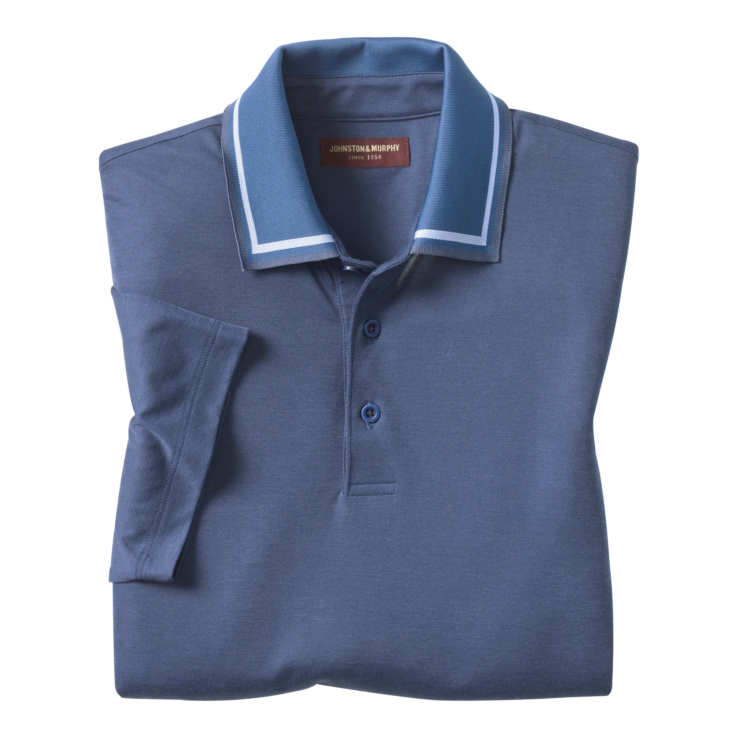 Tipped Collar Polo