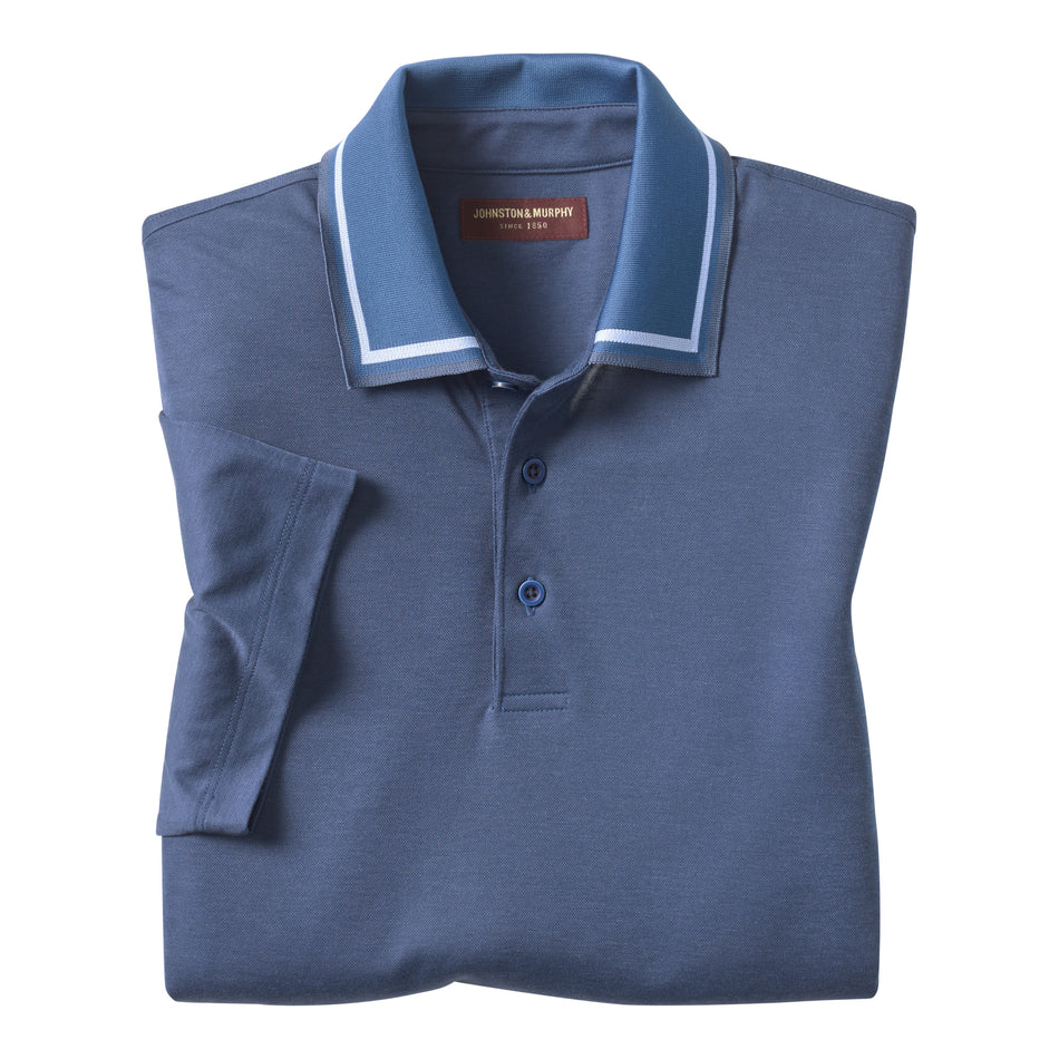 Tipped Collar Polo
