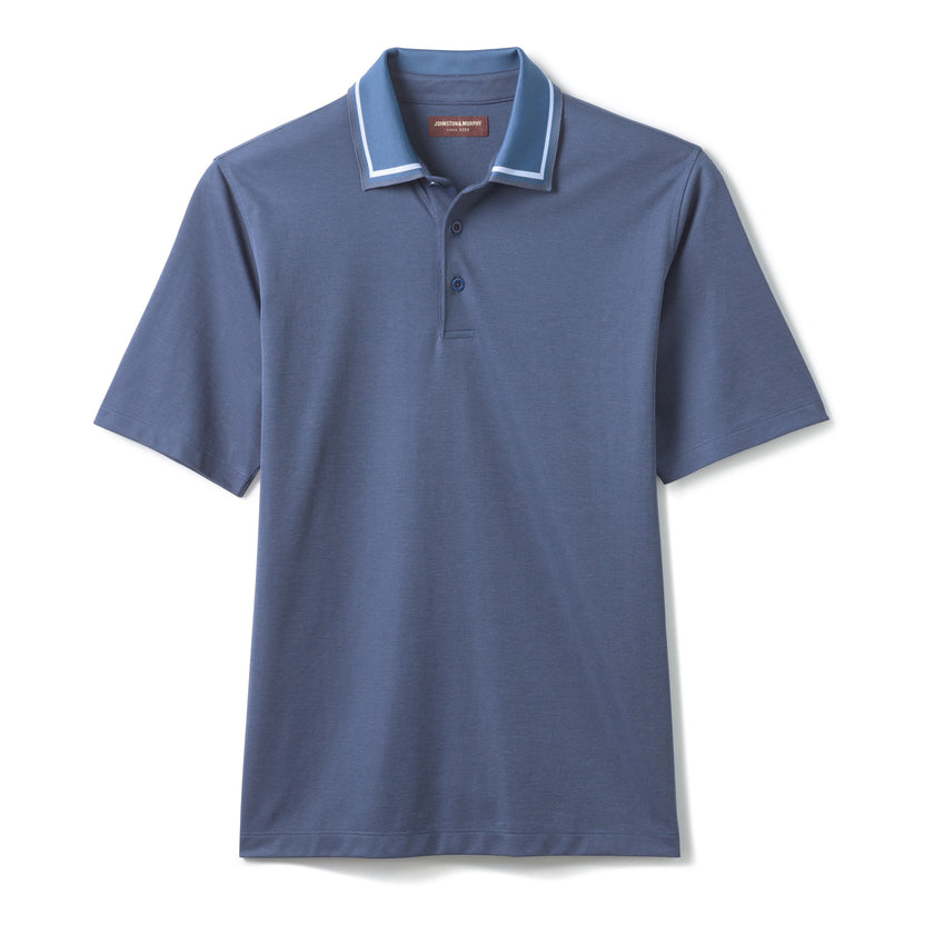 Tipped Collar Polo