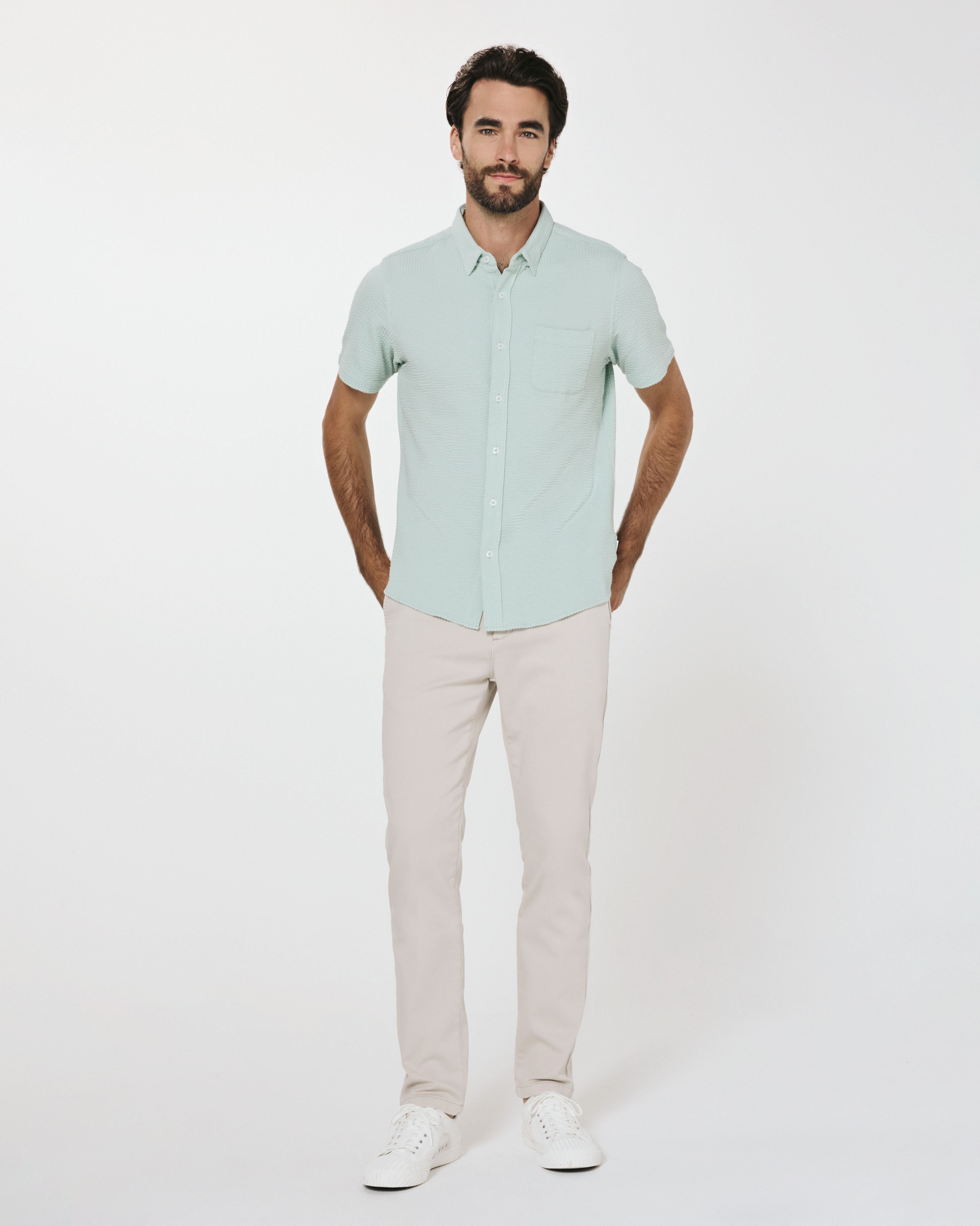 Mint Bennet Short Sleeve Shirt