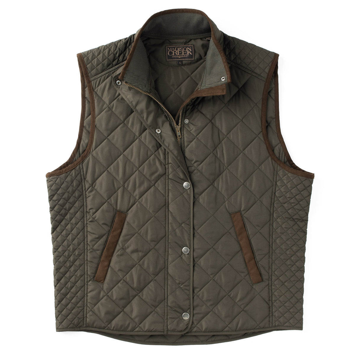 GREENVILLE DIAMOND QUILTED NYLON VEST