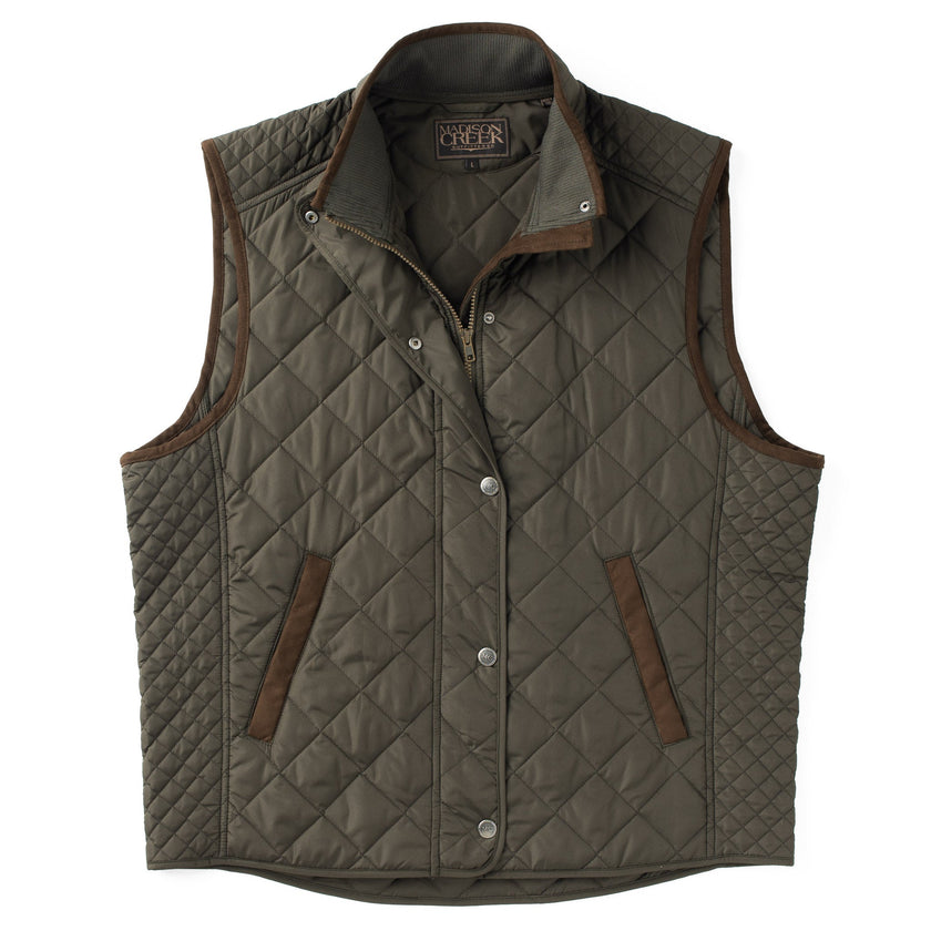 GREENVILLE DIAMOND QUILTED NYLON VEST