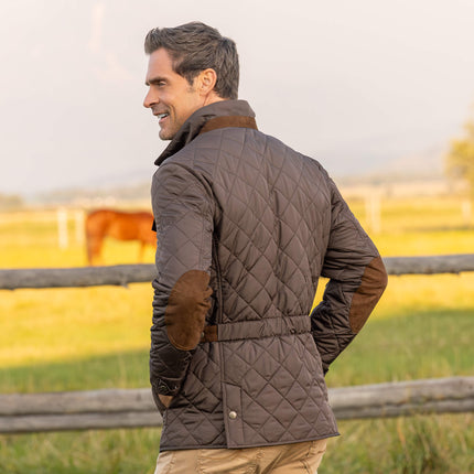 Adventure Diamond Quilted Nylon Jacket