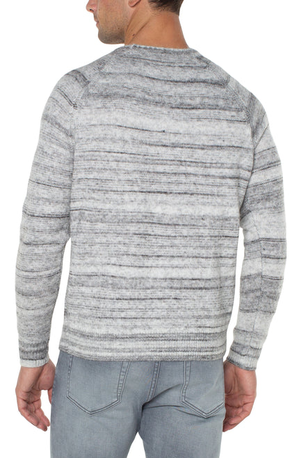 Crew Neck Raglan Sweater