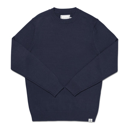 Jersey Stich Crew Fisherman's Sweater