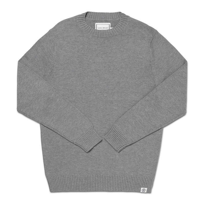 Jersey Stich Crew Fisherman's Sweater