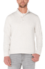 Mock Neck Button Pullover