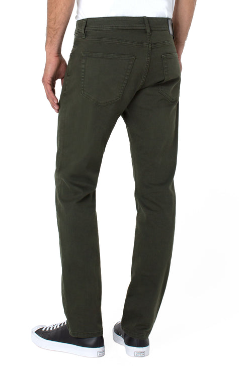 Kingston Modern Straight Colored Denim - Pine Grove