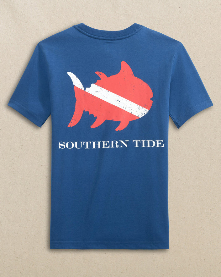 Boys Skipjack Scuba Flag Tee
